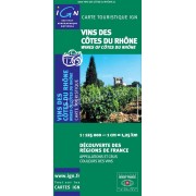 Cotes du Rhone Vinkarta IGN
